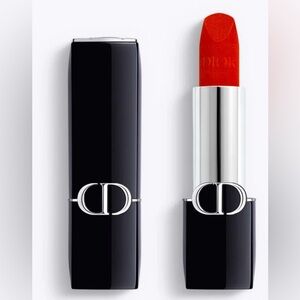 Dior Lipstick Velvet Red Fahrenheit